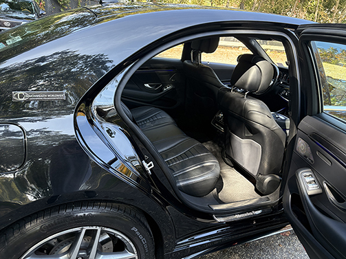 Mercedes   rear seats 503