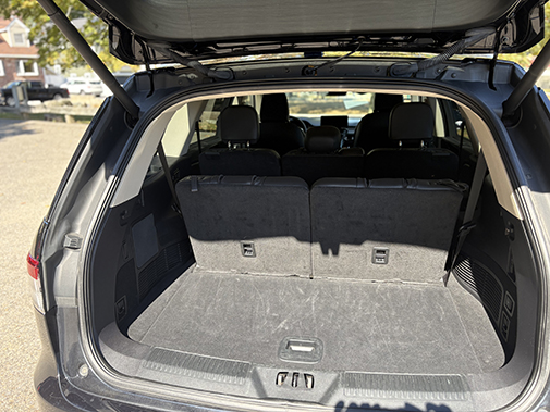 Aviator Interior seating and storage